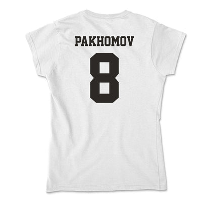 Marshall - NCAA Men's Soccer : Kirill Pakhomov - Classic Shersey Soft Style Women’s T-Shirt-1