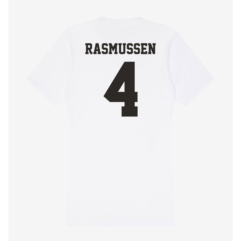 Marshall - NCAA Men's Basketball : Luke Rasmussen - Classic Shersey Women's V-Neck T-Shirt-1