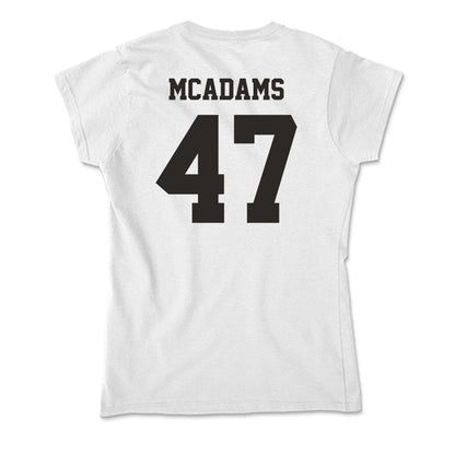 Marshall - NCAA Football : EahJay McAdams - Classic Shersey Soft Style Women’s T-Shirt-1