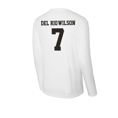 Marshall - NCAA Football : Carlos Del Rio-Wilson - Classic Shersey Activewear Long Sleeve T-Shirt-1