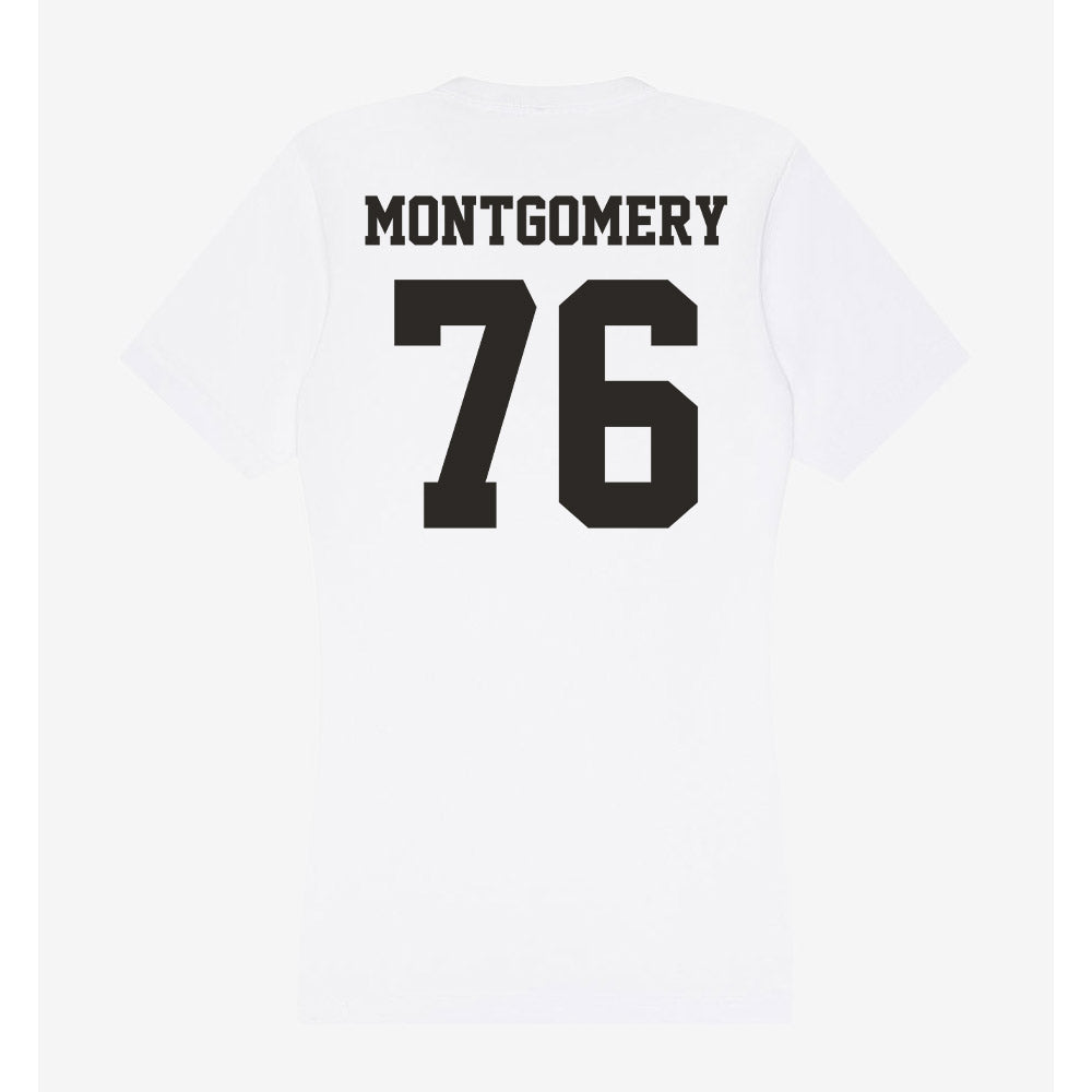 Marshall - NCAA Football : Tariq Montgomery - Classic Shersey Women's V-Neck T-Shirt-1