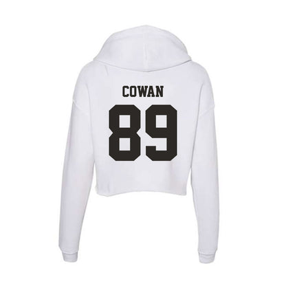 Marshall - NCAA Football : Atley Cowan - Women's Crop Fleece Hoodie-1