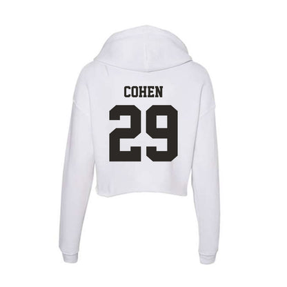Marshall - NCAA Baseball : Ben Cohen - Classic Shersey Women's Crop Fleece Hoodie-1