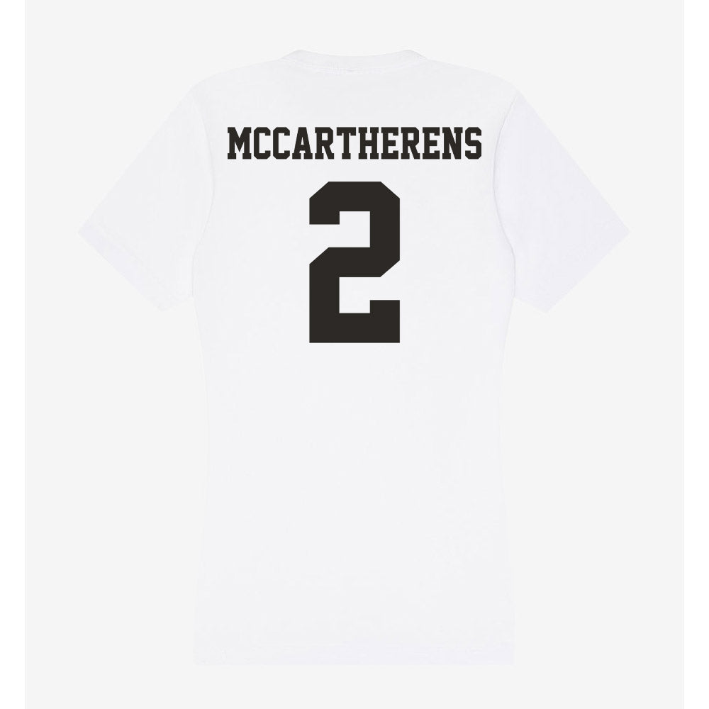 Marshall - NCAA Football : Charles McCartherens - Classic Shersey Women's V-Neck T-Shirt-1