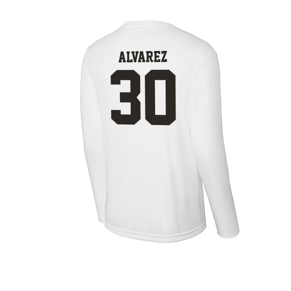 Marshall - NCAA Men's Soccer : Alvaro Alvarez - Classic Shersey Activewear Long Sleeve T-Shirt-1