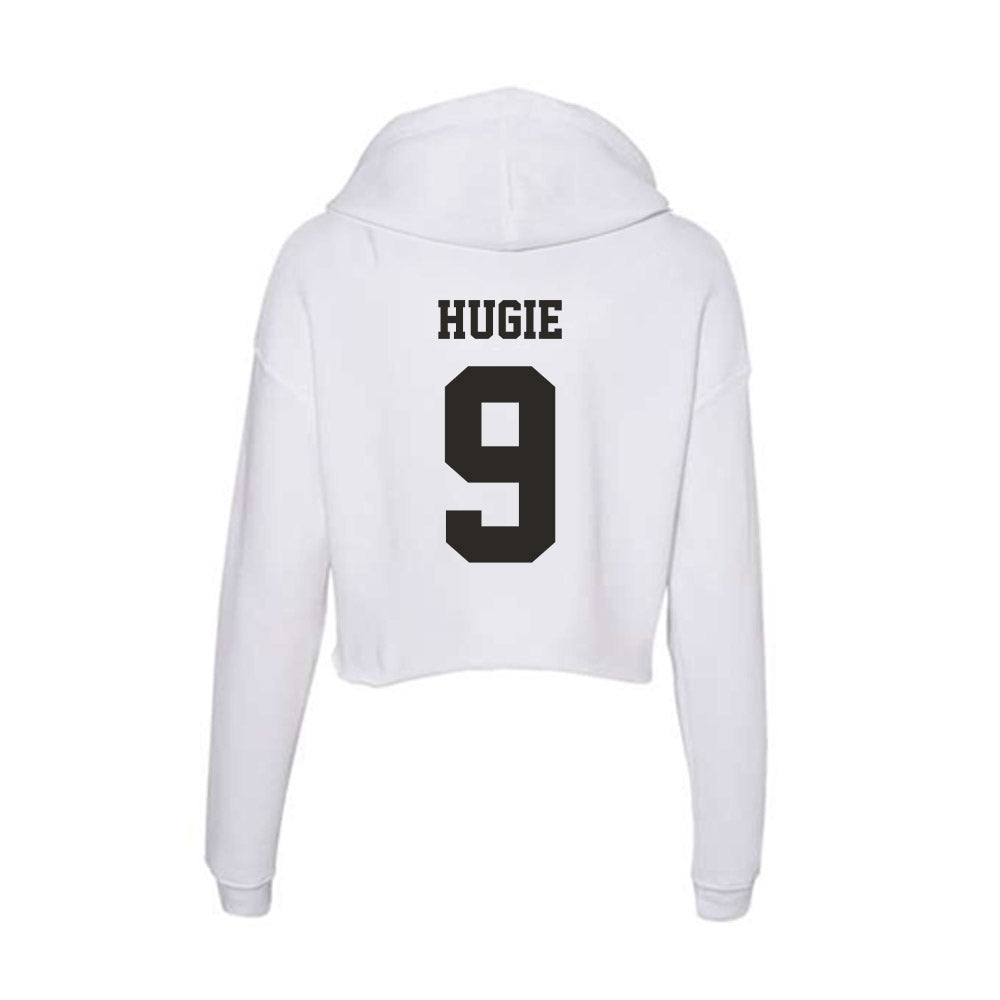 Marshall - NCAA Men's Basketball : Shamarrie Hugie - Classic Shersey Women's Crop Fleece Hoodie-1