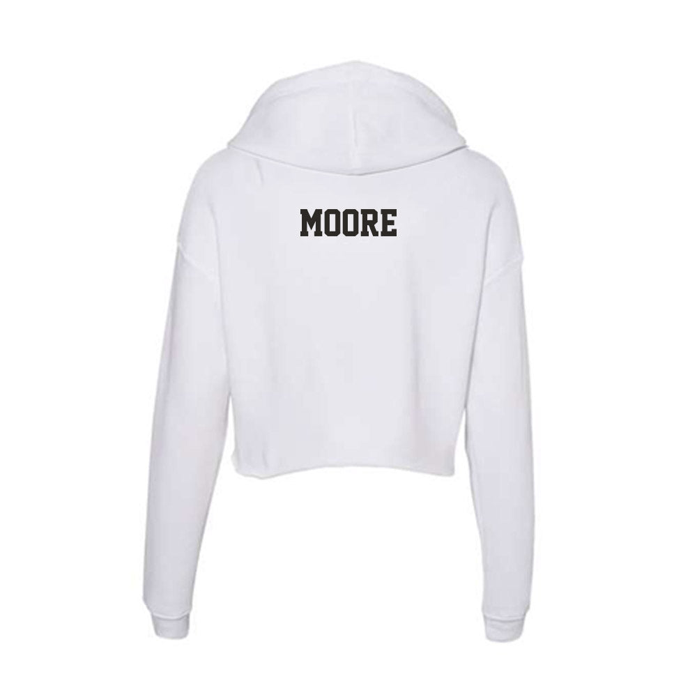 Marshall - NCAA Women's Track & Field : Markayla Moore - Women's Crop Fleece Hoodie-1
