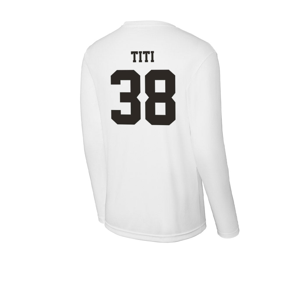 Marshall - NCAA Softball : Tia Titi - Classic Shersey Activewear Long Sleeve T-Shirt-1