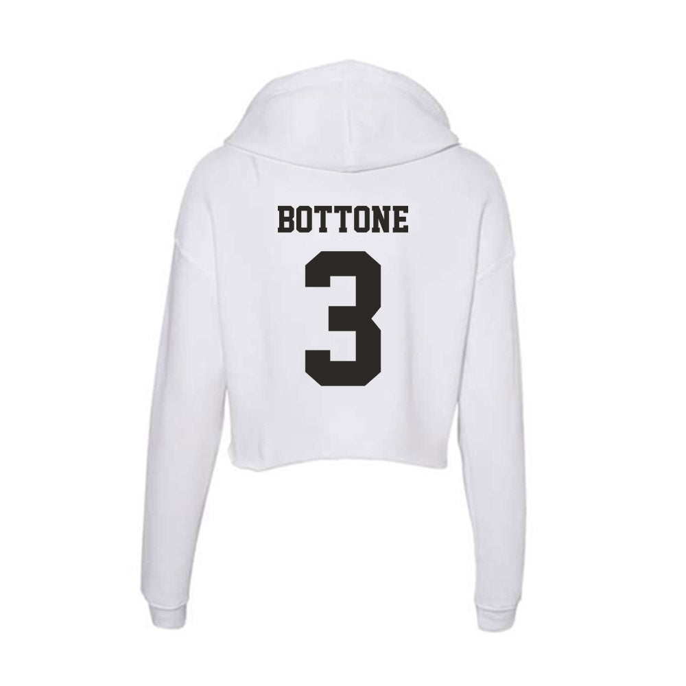 Marshall - NCAA Baseball : Evan Bottone - Classic Shersey Women's Crop Fleece Hoodie-1