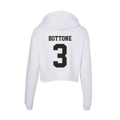 Marshall - NCAA Baseball : Evan Bottone - Classic Shersey Women's Crop Fleece Hoodie-1