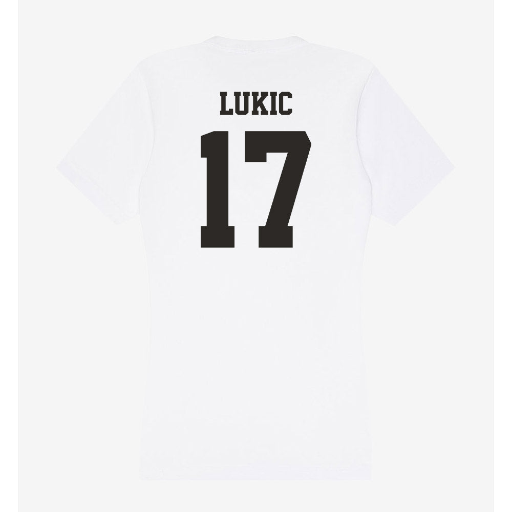 Marshall - NCAA Men's Soccer : Luka Lukic - Classic Shersey Women's V-Neck T-Shirt-1