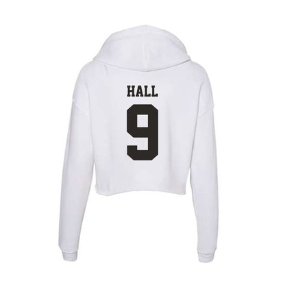 Marshall - NCAA Football : Brayden Hall - Classic Shersey Women's Crop Fleece Hoodie-1