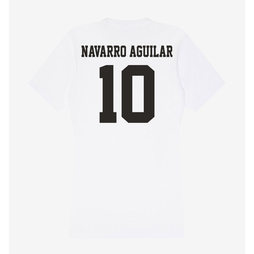 Marshall - NCAA Women's Soccer : Nicole Navarro Aguilar - Classic Shersey Women's V-Neck T-Shirt-1