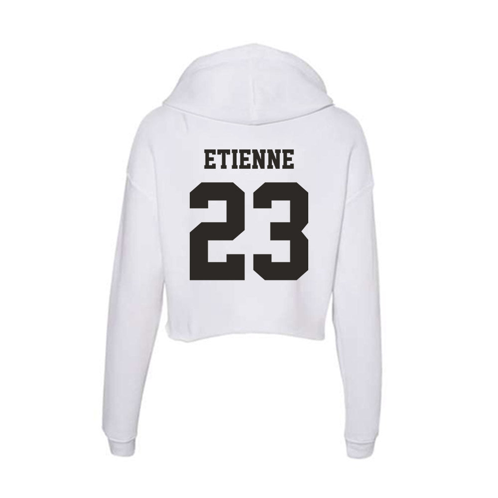 Marshall - NCAA Football : Sammy Etienne - Classic Shersey Women's Crop Fleece Hoodie-1