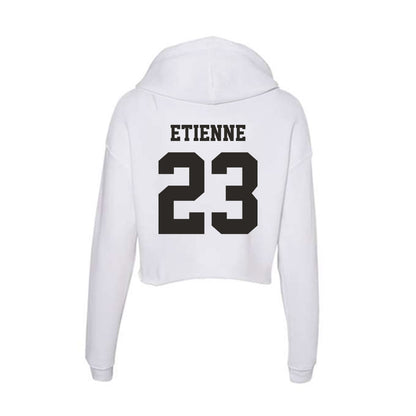 Marshall - NCAA Football : Sammy Etienne - Classic Shersey Women's Crop Fleece Hoodie-1