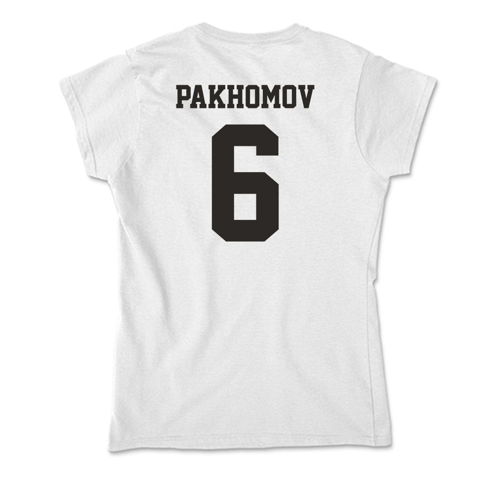 Marshall - NCAA Men's Soccer : Nikita Pakhomov - Classic Shersey Soft Style Women’s T-Shirt-1