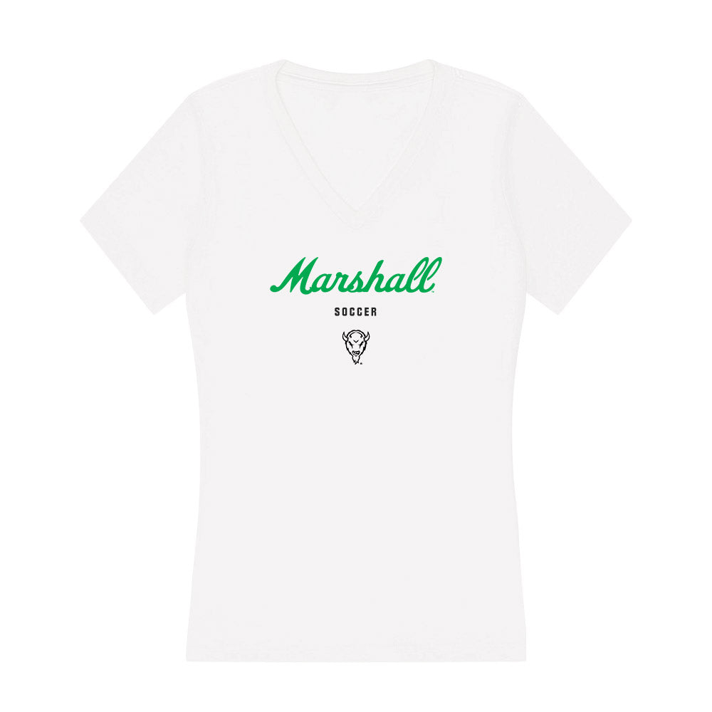 Marshall - NCAA Women's Soccer : Ruby Johnson - Classic Shersey Women's V-Neck T-Shirt-0