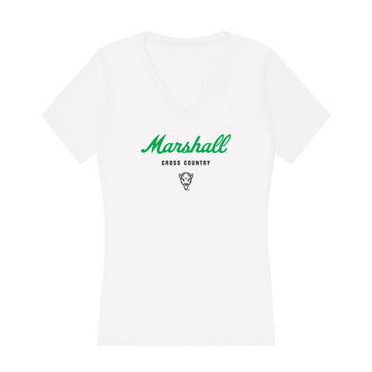 Marshall - NCAA Men's Cross Country : Conner Myers - Classic Shersey Women's V-Neck T-Shirt-0