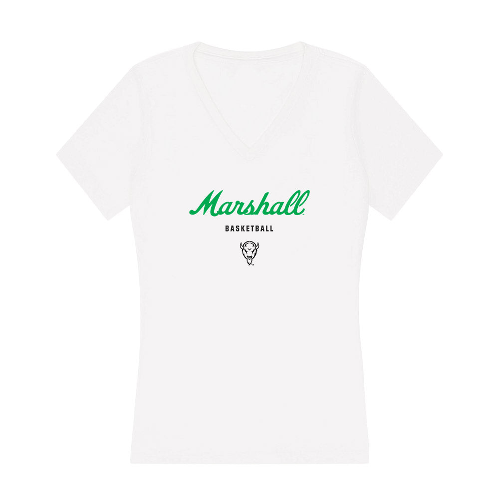 Marshall - NCAA Women's Basketball : Peyton Ilderton - Women's V-Neck T-Shirt-0