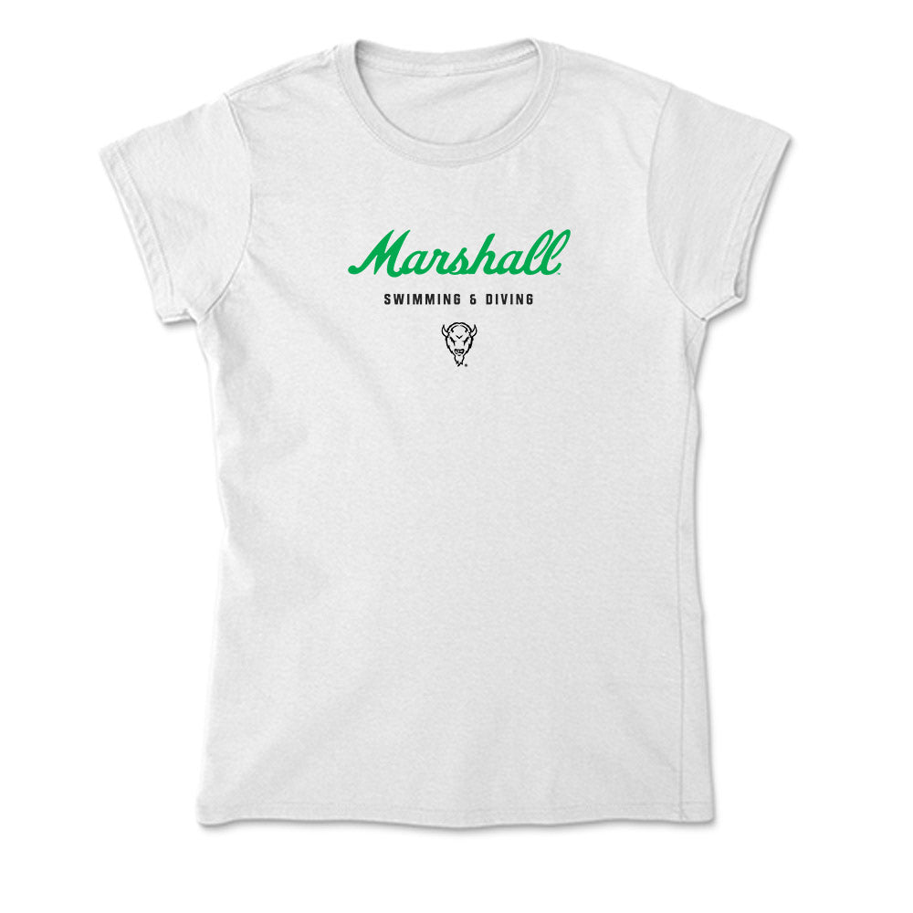Marshall - NCAA Women's Swimming & Diving : Esther Lu - Classic Shersey Soft Style Women’s T-Shirt-0