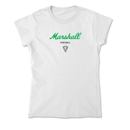 Marshall - NCAA Football : Shawn Rouse - Classic Shersey Soft Style Women’s T-Shirt-0