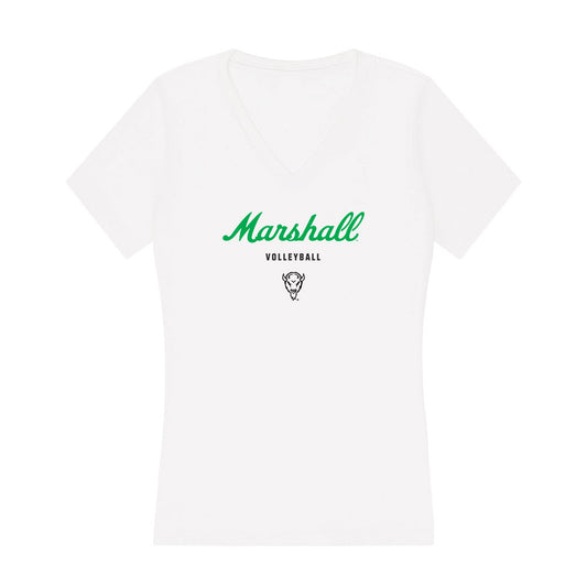 Marshall - NCAA Women's Volleyball : Kahealani Carvalho - Classic Shersey Women's V-Neck T-Shirt-0