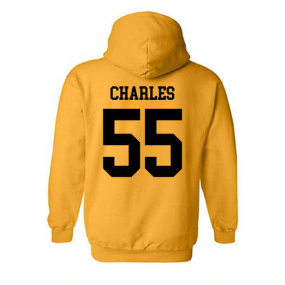 UAPB - NCAA Men's Basketball : Milhan Charles - Classic Shersey Hooded Sweatshirt-1
