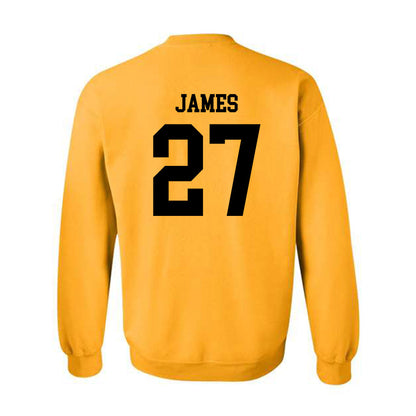 UAPB - NCAA Baseball : Reagan James - Classic Shersey Crewneck Sweatshirt-1
