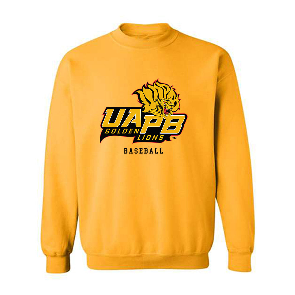 UAPB - NCAA Baseball : Nathan Monceaux - Classic Shersey Crewneck Sweatshirt-0