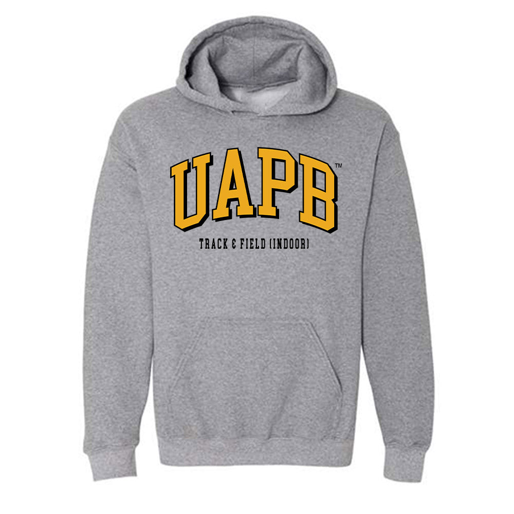 UAPB - NCAA Men's Track & Field : Khalel Dillon - Classic Shersey Hooded Sweatshirt-0