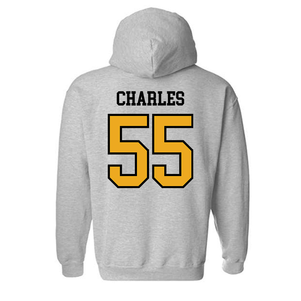 UAPB - NCAA Men's Basketball : Milhan Charles - Classic Shersey Hooded Sweatshirt-1
