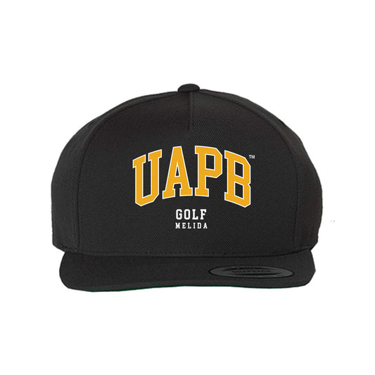 UAPB - NCAA Men's Golf : Juan Melida - Snapback Hat-0