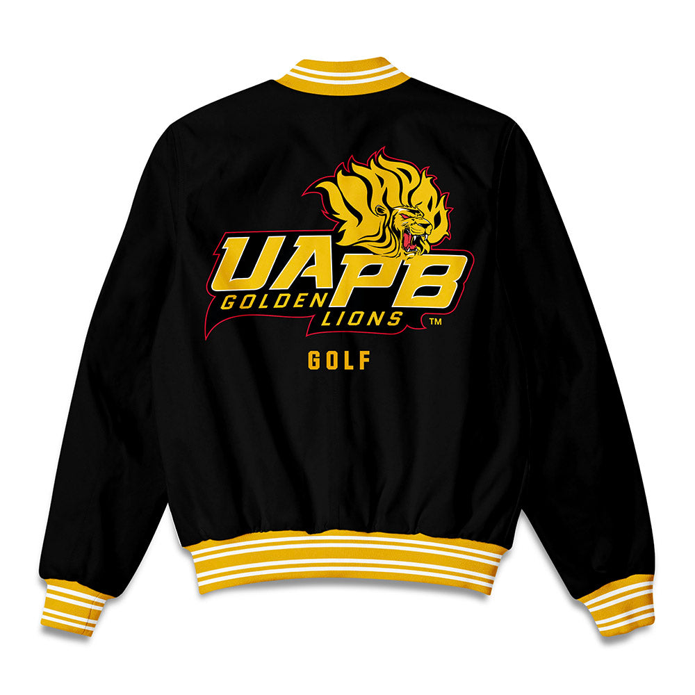 UAPB - NCAA Women's Golf : Kalyn Pendleton - Bomber Jacket-1
