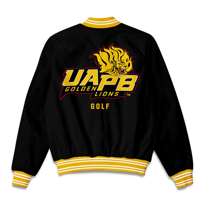 UAPB - NCAA Women's Golf : Kalyn Pendleton - Bomber Jacket-1
