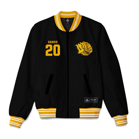 UAPB - NCAA Softball : Ryen Gaddis - Bomber Jacket-0