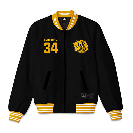 UAPB - NCAA Football : Ahmad Anderson - Bomber Jacket-0