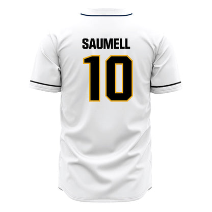 UAPB - NCAA Baseball : Vinny Saumell - White Jersey-1