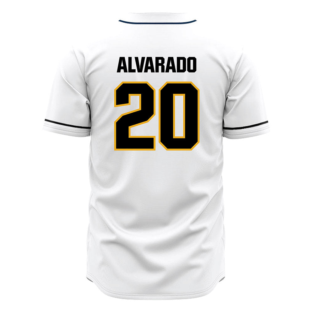 UAPB - NCAA Baseball : Lazaro Alvarado - White Jersey-1