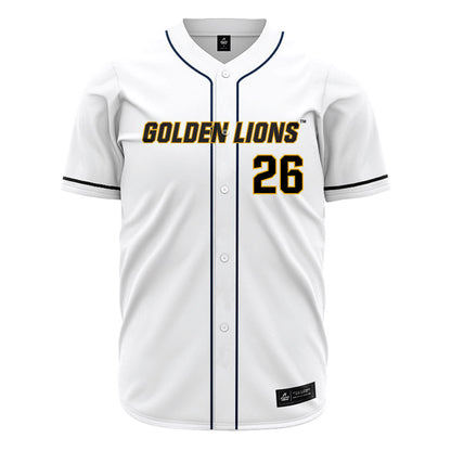 UAPB - NCAA Baseball : Kenney Fabian - White Jersey-0