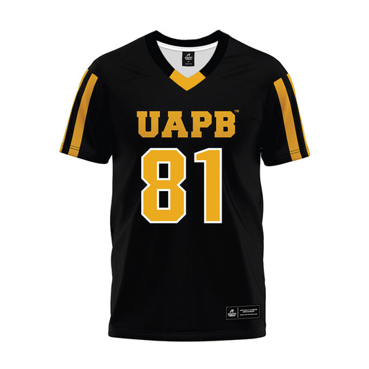 UAPB - NCAA Football : Floyd Flugence - Black Premium Football Jersey-0