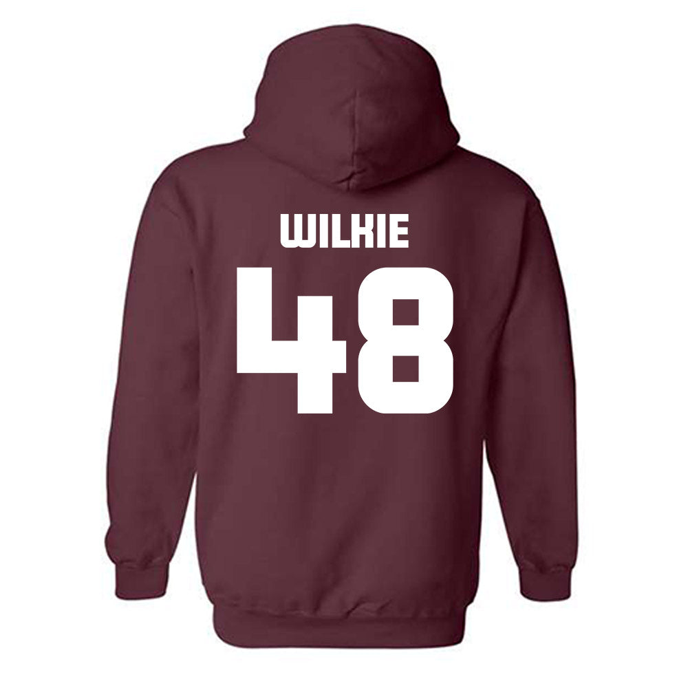 Colgate - NCAA Football : Carson Wilkie - Hooded Sweatshirt-1