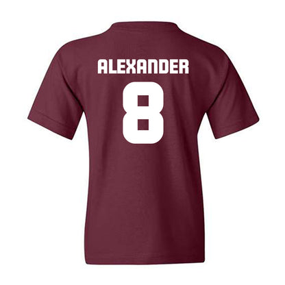 Colgate - NCAA Football : Kaleb Alexander - Youth T-Shirt-1