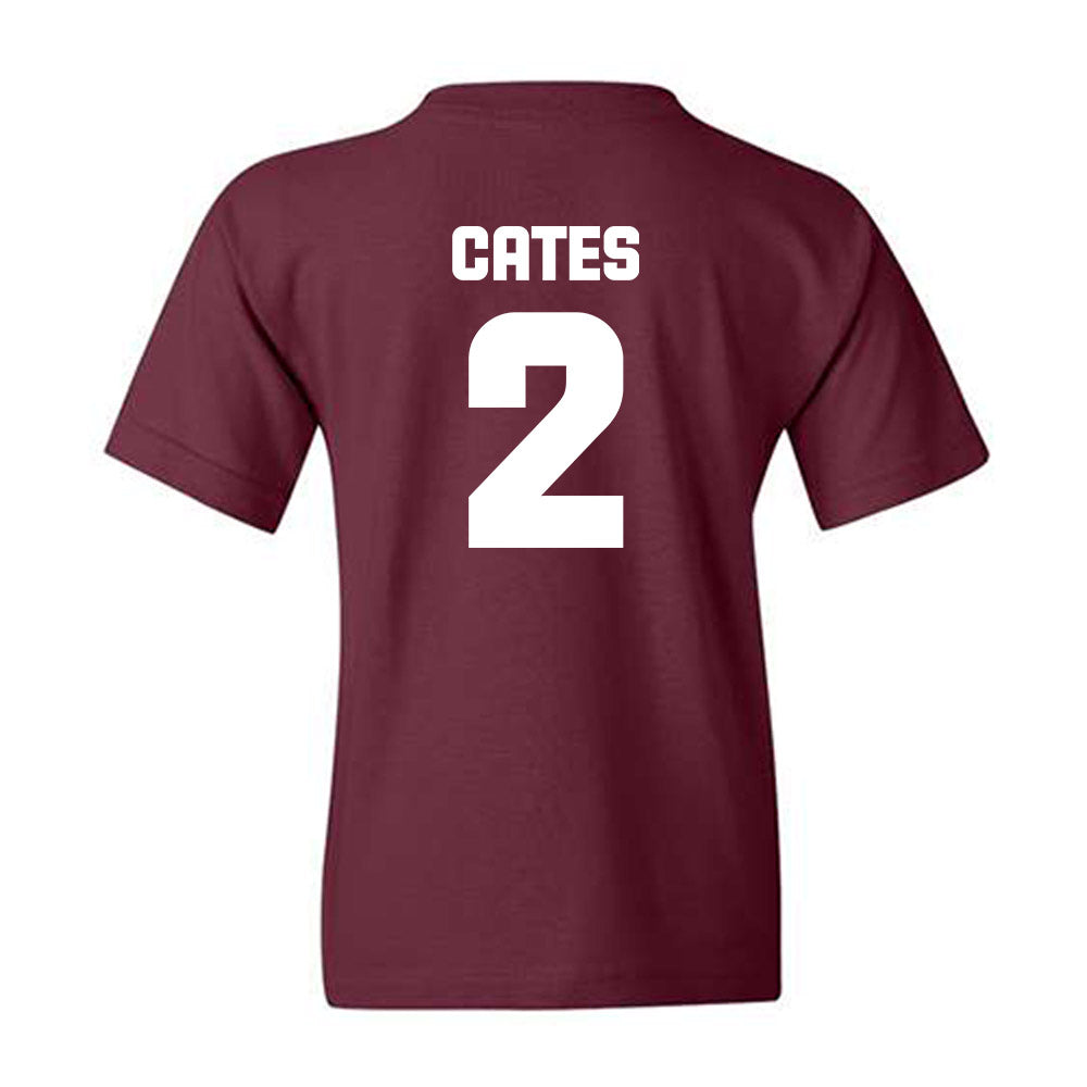 Colgate - NCAA Men's Soccer : Connor Cates - Youth T-Shirt-1