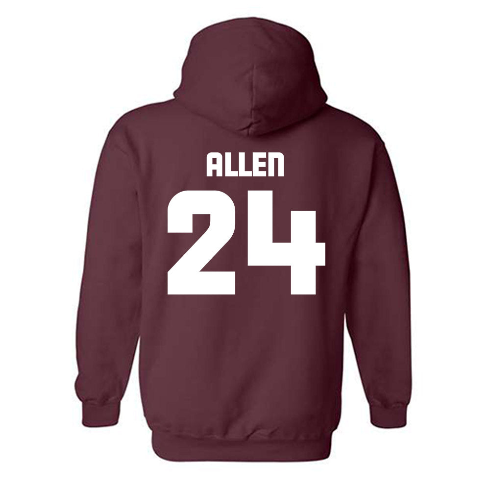 Colgate - NCAA Men's Lacrosse : Andrew Allen - Hooded Sweatshirt-1