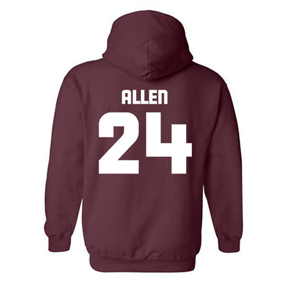 Colgate - NCAA Men's Lacrosse : Andrew Allen - Hooded Sweatshirt-1