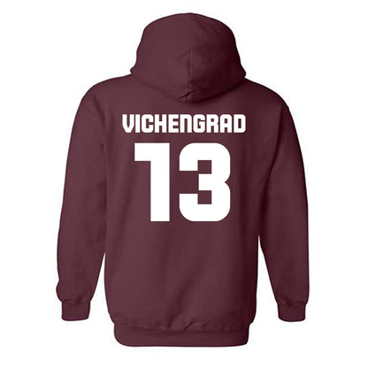 Colgate - NCAA Men's Soccer : Gavin Vichengrad - Hooded Sweatshirt-1