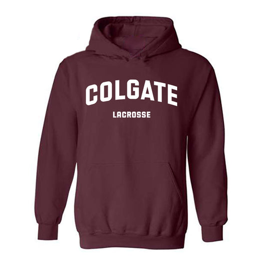 Colgate - NCAA Men's Lacrosse : Carter Cadin - Hooded Sweatshirt-0