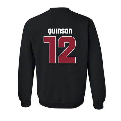  Colgate - NCAA Men's Lacrosse : Casey Quinson - Classic Shersey Crewneck Sweatshirt-1