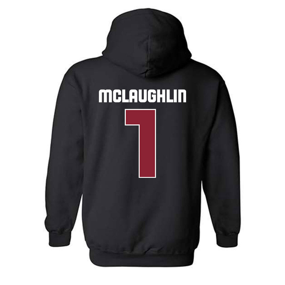 Colgate - NCAA Men's Lacrosse : Elias McLaughlin - Classic Shersey Hooded Sweatshirt-1