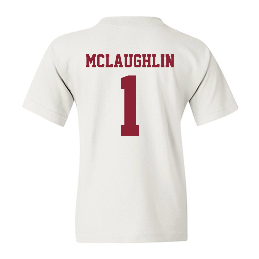 Colgate - NCAA Men's Lacrosse : Elias McLaughlin - Classic Shersey Youth T-Shirt-1